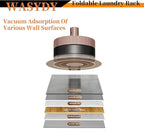 Wall Mounted Clothes Drying Rack, Laundry Dryer Hanger - Image 6