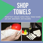 WHITEWRAP Shop Towels| Multipurpose Commercial and Residential Shop - Image 3
