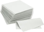 CATIFLIN 100pcs Jewelry Cleaning Cloth, Small Jewelry Polishing Cloth by CATIFLIN