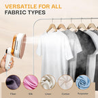 Garment Steamer for Clothes, 2-in-1 Portable Handheld Wrinkle Remover & Steam - Image 2