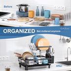 GAXmi Dish Drying Rack Over The Sink Drainer - Image 2