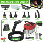 Handheld Steam Cleaner, 2500W High Pressure Steamer - Image 3