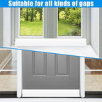 Draft Seal Tape for Doors and Windows 2 in x 20 Ft Silicone Weather Stripping - Image 6