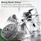 Stanley Home Products Stainless Steel Kitchen Scouring Cleaners - Image 4
