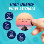 100 Custom Vinyl Stickers - Image 3