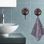 Heavy Duty Vacuum Suction Shower Hooks, Glass Suction Cup, - Image 3