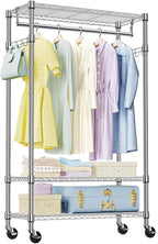 IZEUK Heavy Duty Rolling Garment Rack by IZEUK