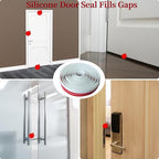 T Shape Door Seal Strip for Door & Windows Gaps，Draft Stopper Bottom Sweep - Image 5