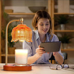 Candle Warmer Lamp with Timer and Dimmer, Electric Amber Light Gifts - Image 7