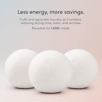 Dirty Labs | 100% New Zealand Wool Dryer Balls | 3 Balls | Shorten Drying Time - Image 6