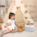 Woven Cotton Rope Storage Basket - Image 6