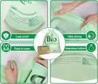 8 Gallon Compostable Trash Bags, Heavy Duty Extra Thick Compost Bags, Kitchen - Image 3