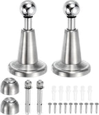 uxcell 2Pcs Magnetic Door Stopper, 304 Stainless Steel Magnetic Door Stop Catch by uxcell