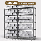 Himimi Storage Shelves-5 Tier Heavy Duty Wire Shelving Unit - Image 7