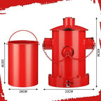 Hoolerry Fire Hydrant Trash Can Retro Creative Garbage Can - Image 2