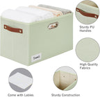 Large 3-Pack Foldable Fabric Storage Bins - Image 3