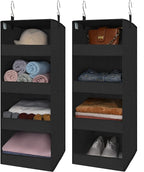 GRANNY SAYS 4-Shelf Hanging Organizer, Closet Hanging Shelves, Closet Hanging by GRANNYSAYS