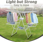 Gullwing Laundry Drying Rack, Space Saving Indoor & Outdoor Use, 61.81' x - Image 5