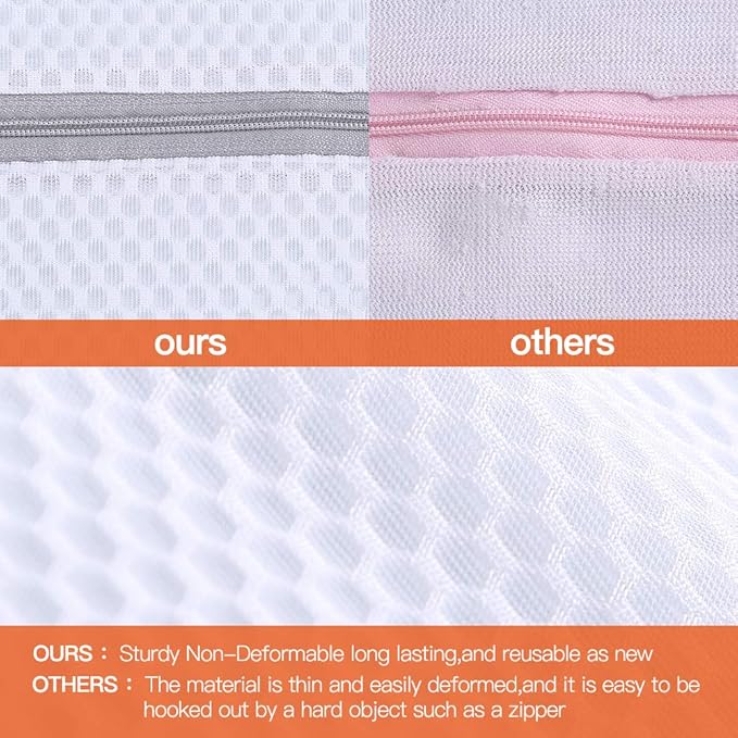 Kimmama Laundry Bags Mesh Wash Bag, Lingerie Bags - Image 5