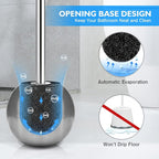 Toilet Brush and Holder 2 Pack, 304 Stainless Steel Toilet Brush - Image 5