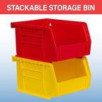Akro-Mils 30210 AkroBins Plastic Storage Bins, Space-Saving Stackable Bins - Image 4