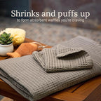 GILDEN TREE Waffle Towels Wash Cloths - Image 3