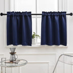 Pickluc Rod Pocket Tier Curtain by PICKLUC