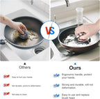 7PCS Steel Wool Scrubber Pads, Stainless Steel Scrubber Set - Image 4