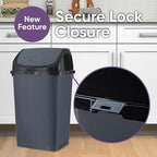 Superio Kitchen Trash Can 13 Gallon - Image 3