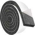 2 Rolls 2 Inch W 1/2 Inch T Weather Stripping Air Conditioner Open Cell Foam by YIJUHOU
