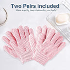 Yiclick Heavy Exfoliating Gloves, Exfoliating Body Scrubber - Image 7