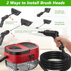 Handheld Steam Cleaner, 2500W High Pressure Steamer - Image 4