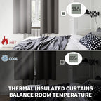 BGment Short Blackout Curtains 40 Inches Length - Image 3