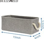 DULLEMELO Toilet Paper Storage Basket, Toilet Tank Basket - Image 2