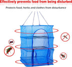 Drying Rack 4 Layers Folding Mesh, Foldable Nylon Netting, Hanging Drying Net - Image 6