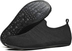 QZKDM Lightweight Slip on Grip Indoor House Slippers Barefoot Non Slip Home - Image 6
