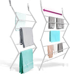 BLACK+DECKER Over The Door Expandable Telescopic Drying Rack, Clothes Organizer by BLACKDECKER