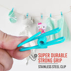 30 Pack Blue Chip Bag Clips for Food - Image 5