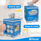 Microfiber Cleaning Cloth, 100 Sheets Microfiber Towels - Image 6