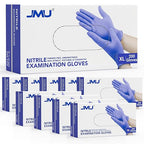 JMU Nitrile Gloves Bulk 2000 Count, 3.5 Mil, Disposable Gloves Latex Free by JMU