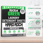 Rockin' Green Hard Rock Travel Laundry Detergent Sheets - Image 4