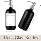 Emerson Glass Soap Dispenser Set - Image 2