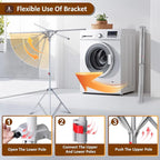 Tripod Drying Rack Height Adjustable, 2025 Upgraded Foldable Portable Standing - Image 4