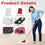 Mop Head Replacement, Mop Handle - Image 2