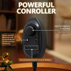 Black Candle Warmer Lamp WithTimer and Dimmer, Fragrance Electric Wax Melt - Image 8