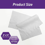 MED PRIDE Disposable Dry Wipes for Adults, Soft & Absorbent Personal Towels - Image 3