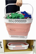SAMMART 40L Collapsible Plastic Laundry Basket - Image 4