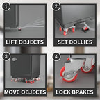 MYUEA【Upgrade Large】 Furniture Dolly, Furniture Movers - Image 8