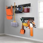 Garden Tool Rack Set, Garage Wall Organization Hanger - Image 4
