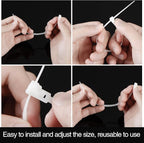 eBoot 15 Pieces Lint Traps Lint Snare Washing Machine Mesh Washer Laundry Hose - Image 3